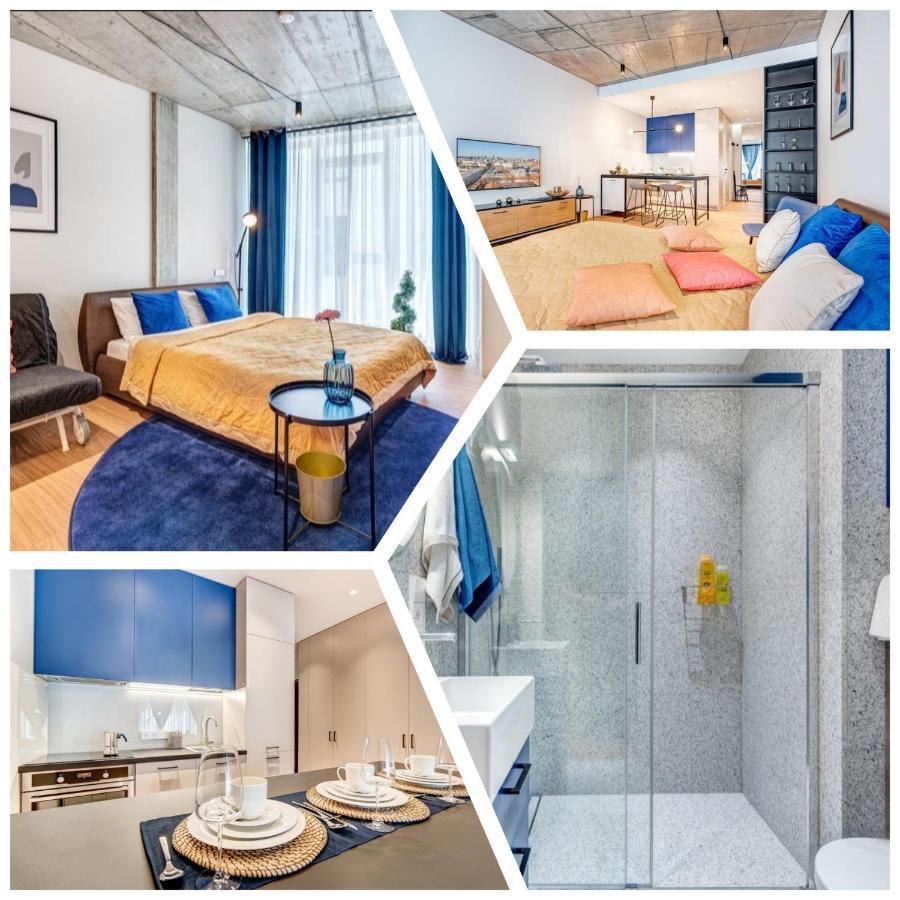 Happy Inn Gold Studio, Self Check-In, Parking In The Underground Garage 빌뉴스 외부 사진