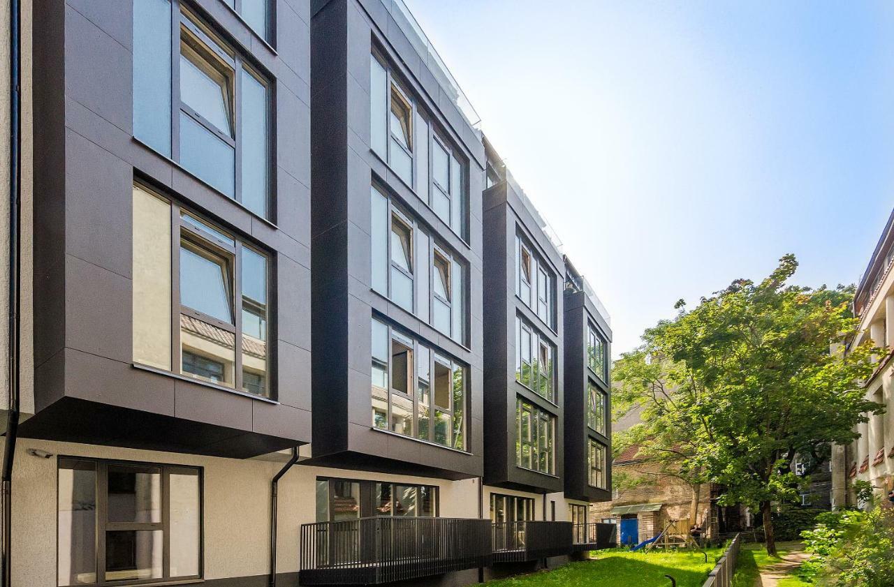 Happy Inn Gold Studio, Self Check-In, Parking In The Underground Garage 빌뉴스 외부 사진