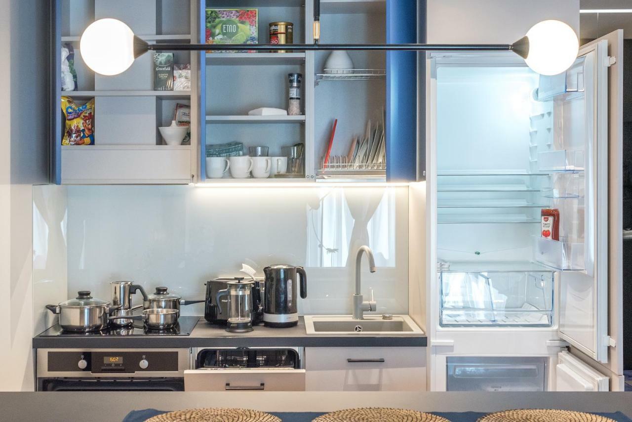 Happy Inn Gold Studio, Self Check-In, Parking In The Underground Garage 빌뉴스 외부 사진
